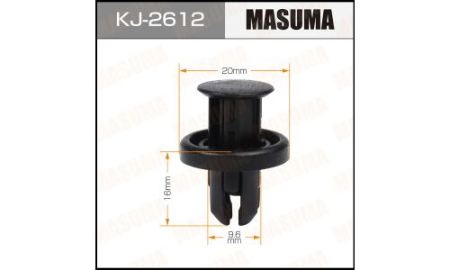Клипса крепёжная деталей кузова Masuma, для Lexus, Toyota, арт. KJ-2612