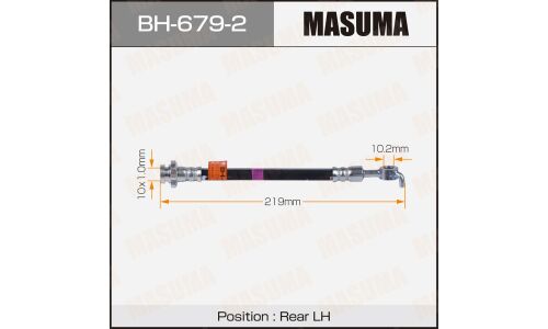 Шланг тормозной Masuma для Nissan Serena, задний, левый, арт. BH-679-2