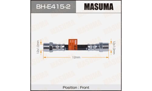 Шланг тормозной Masuma для BMW 5-Series (E39), передний, левый, арт. BH-E415-2