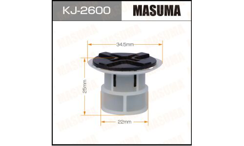 Клипса крепёжная деталей кузова Masuma, для Toyota, арт. KJ-2600