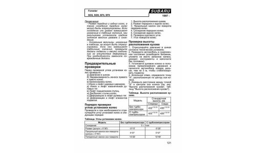 Пособие по установке колес праворульных автомобилей (1992-2007 гг.)