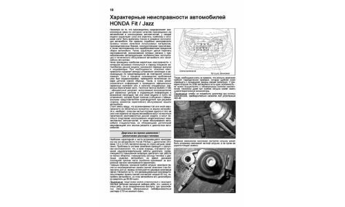 Руководство по эксплуатации, техническому обслуживанию и ремонту Honda Fit, Honda Jazz с бензиновым двигателем (2001-2007 гг.)