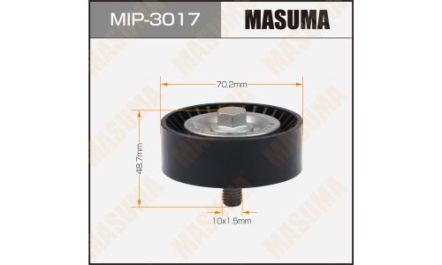 Ролик обводной ремня привода навесного оборудования, 4B10, 4B11, 4B11T