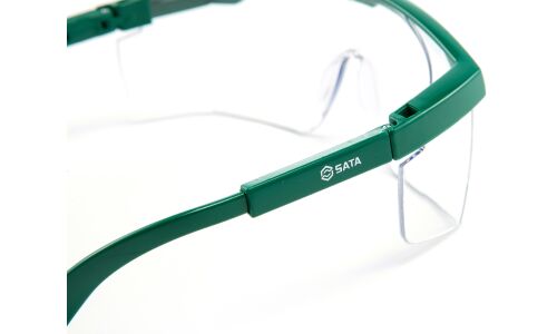 Очки защитные SATA, ударопрочные, регулируемая длина дужек, арт. YF0101