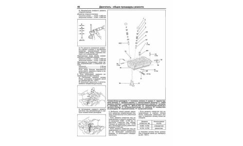 Руководство по ремонту и обслуживанию бензиновых двигателей Toyota (1NZ-FE, 2NZ-FE) (c 1999 г.)