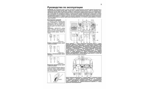 Руководство по эксплуатации, техническому обслуживанию и ремонту Honda Stepwgn с бензиновым двигателем (2001-2005 гг.)