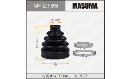 Пыльник ШРУСа Masuma (с хомутом), арт. MF-2186