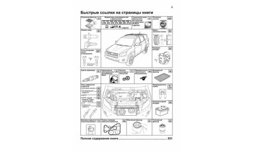 Руководство по эксплуатации, техническому обслуживанию и ремонту Toyota RAV4 с бензиновым двигателем (2006-2013 гг.)