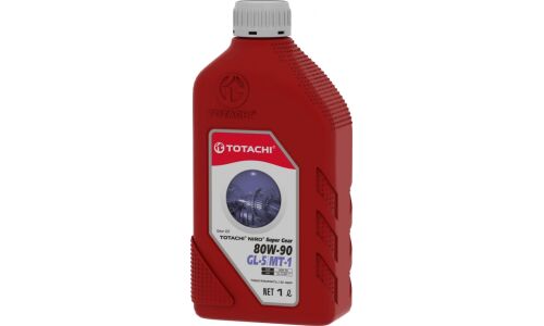 Масло трансмиссионное Totachi Niro Super Gear 80w90, минеральное, API GL-5/MT-1, для МКПП, 1л, арт. 60901