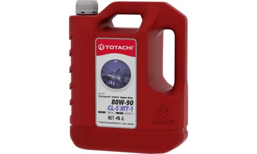 Масло трансмиссионное Totachi Niro Super Gear 80w90, минеральное, API GL-5/MT-1, для МКПП, 4л, арт. 60904