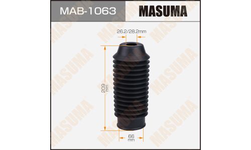 Пыльник амортизатора Masuma, арт. MAB-1063