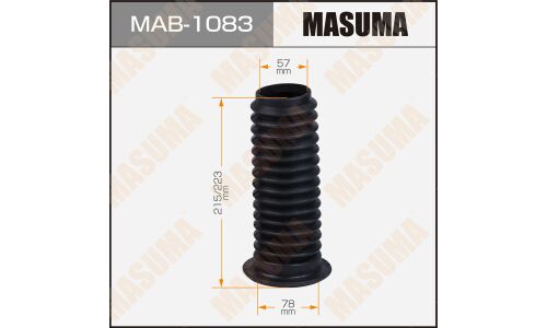 Пыльник амортизатора Masuma, арт. MAB-1083