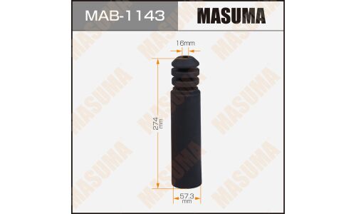 Пыльник амортизатора Masuma, арт. MAB-1143