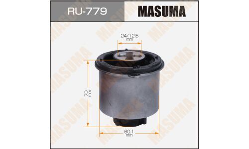 Сайлентблок Masuma, для Mazda 2, Ford Fiesta / Fusion, арт. RU-779