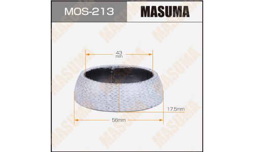 Кольцо уплотнительное выхлопной трубы Masuma, 43x56мм, арт. MOS-213