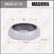 Кольцо глушителя MASUMA 57.7 x 75.8