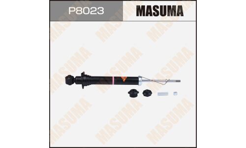 Амортизатор Masuma газомасляный двухтрубный, задний, правый/левый, 1 шт, арт. P8023 (соответствует KYB 341423)