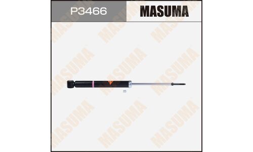 Амортизатор Masuma газомасляный двухтрубный, задний, правый/левый, 1 шт, арт. P3466 (соответствует KYB 343466)