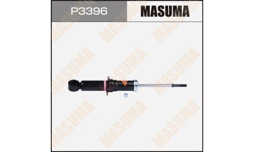 Амортизатор Masuma газомасляный двухтрубный, задний, правый/левый, 1 шт, арт. P3396 (соответствует KYB 341375)