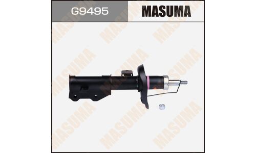 Амортизационная стойка Masuma газомасляная двухтрубная, передняя, левая, 1 шт, арт. G9495 (соответствует KYB 339374)