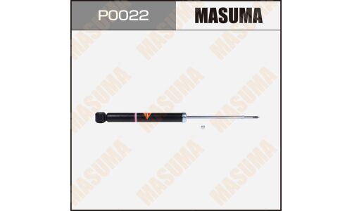 Амортизатор Masuma газомасляный двухтрубный, задний, правый/левый, 1 шт, арт. P0022 (соответствует KYB 348001)