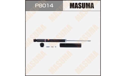 Амортизатор Masuma газомасляный двухтрубный, задний, правый/левый с защитным комплектом, 1 шт, арт. P8014 (соответствует KYB 343493)