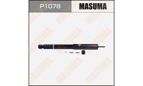 Амортизатор Masuma газомасляный двухтрубный, задний, правый/левый с защитным комплектом, 1 шт, арт. P1078 (соответствует KYB 349057)