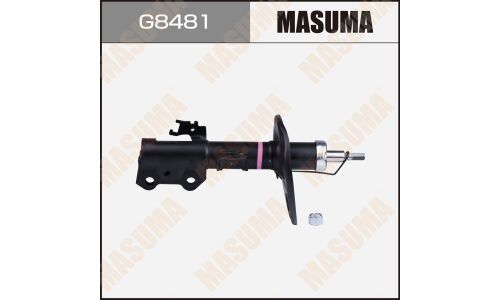 Амортизационная стойка Masuma газомасляная двухтрубная, передняя, левая, 1 шт, арт. G8481 (соответствует KYB 335081)