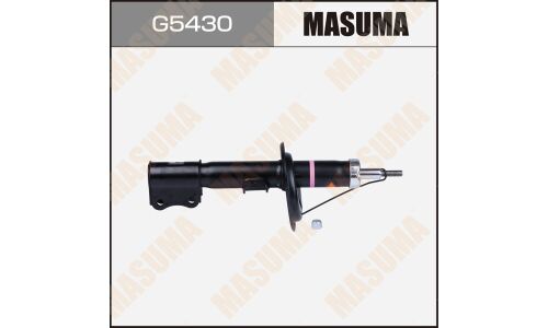 Амортизационная стойка Masuma газомасляная двухтрубная, передняя, левая, 1 шт, арт. G5430 (соответствует KYB 333409)