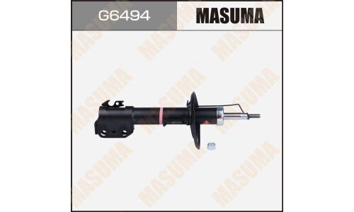 Амортизационная стойка Masuma газомасляная двухтрубная, передняя, левая, 1 шт, арт. G6494 (соответствует KYB 334473)