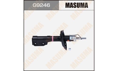 Амортизационная стойка Masuma газомасляная двухтрубная, передняя, левая, 1 шт, арт. G9246 (соответствует KYB 3330046)