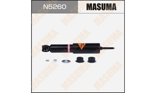 Амортизатор Masuma масляный двухтрубный, передний, правый/левый с защитным комплектом, 1 шт, арт. N5260 (соответствует KYB 443239)