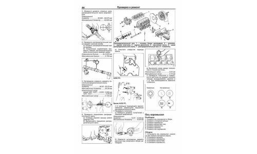 Руководство по ремонту и обслуживанию дизельных двигателей Isuzu (4JA1, 4JB1, 4JC1, 4JG2, 4JB1-T, 4JB1-TC, 4JG2-TC) (1991-2002 гг.)