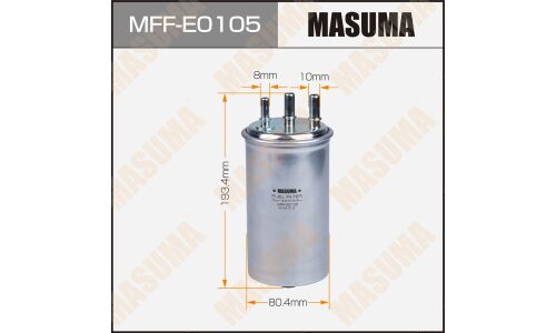 Топливный фильтр высокого давления Masuma, для Renault Duster, арт. MFF-E0105