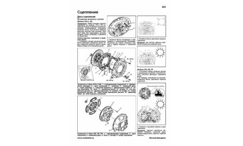 Руководство по эксплуатации, техническому обслуживанию и ремонту Hino Ranger с дизельным двигателем (1989-2002 гг.)