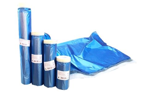 Укрывная пленка с малярной клейкой лентой Trimroll, бумага, полиэтилен, 1500мм x 20м, арт. 1500-20