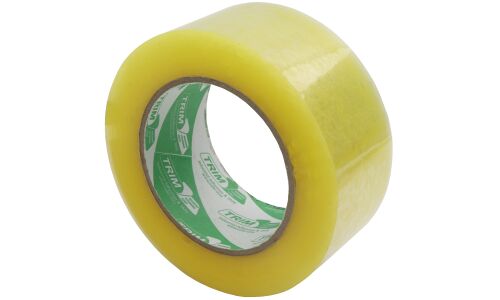 Лента клейкая (скотч) Trimroll, полиэтиленовая, 48мм x 150м, прозрачная, арт. 48-150