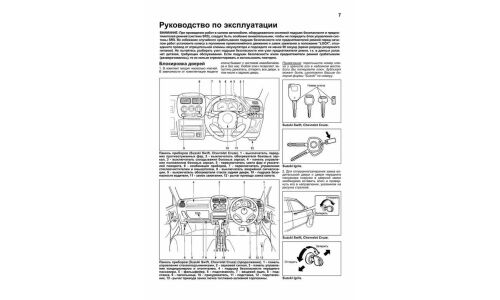 Руководство по эксплуатации, техническому обслуживанию и ремонту Suzuki Swift с бензиновым двигателем (2000-2008 гг.)