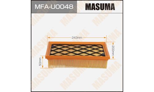 Фильтр воздушный Masuma, арт. MFA-U0048