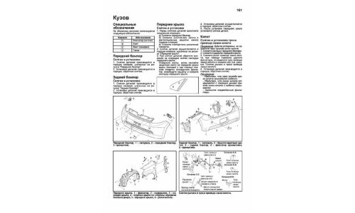 Руководство по эксплуатации, техническому обслуживанию и ремонту Toyota Passo с бензиновым двигателем (2004-2010 гг.)