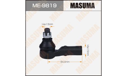 Наконечник рулевой тяги Masuma, для Toyota Fortuner / Hilux, арт. ME-9819