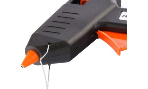 Пистолет клеевой Sparta, 80Вт, 10г/мин, для стержней Ø11мм, арт. 93017