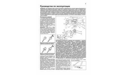 Руководство по эксплуатации, техническому обслуживанию и ремонту Mitsubishi Grandis с бензиновым двигателем (2004-2010 гг.)