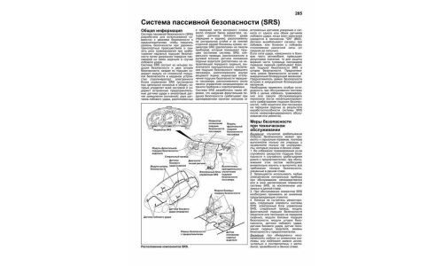 Руководство по эксплуатации, техническому обслуживанию и ремонту Mitsubishi Grandis с бензиновым двигателем (2004-2010 гг.)