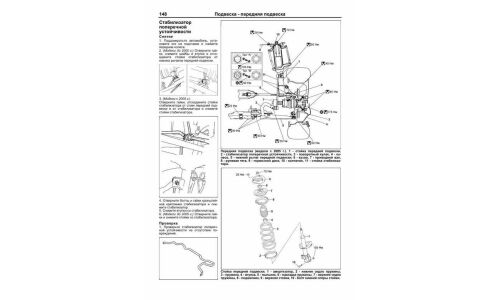 Руководство по эксплуатации, техническому обслуживанию и ремонту Suzuki Aerio с бензиновым двигателем (2001-2007 гг.)