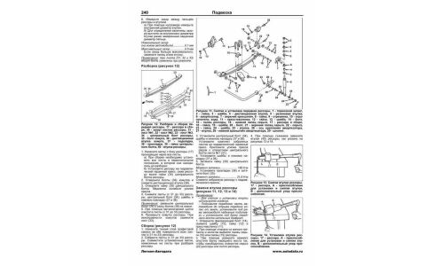 Руководство по эксплуатации, техническому обслуживанию и ремонту Isuzu Forward с дизельным двигателем (1985-2000 гг.)