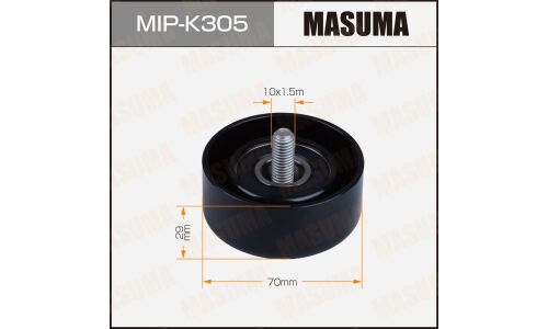 Ролик обводной ремня привода навесного оборудования, THETA, THETA2