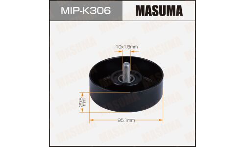 Ролик обводной ремня привода навесного оборудования, GAMMA