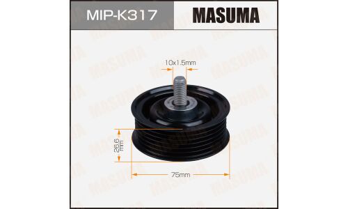 Ролик обводной ремня привода навесного оборудования, R, R2.0, R2.2