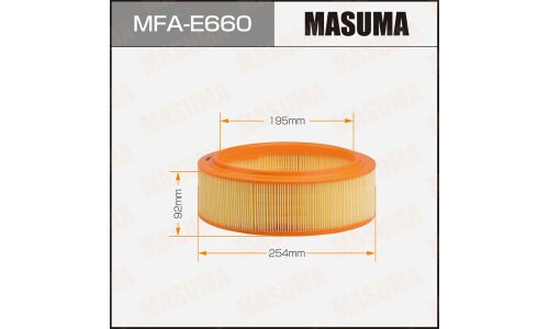 Воздушный фильтр A0248 MASUMA LHD (1/20)